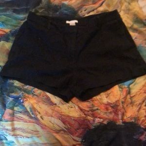 Black shorts